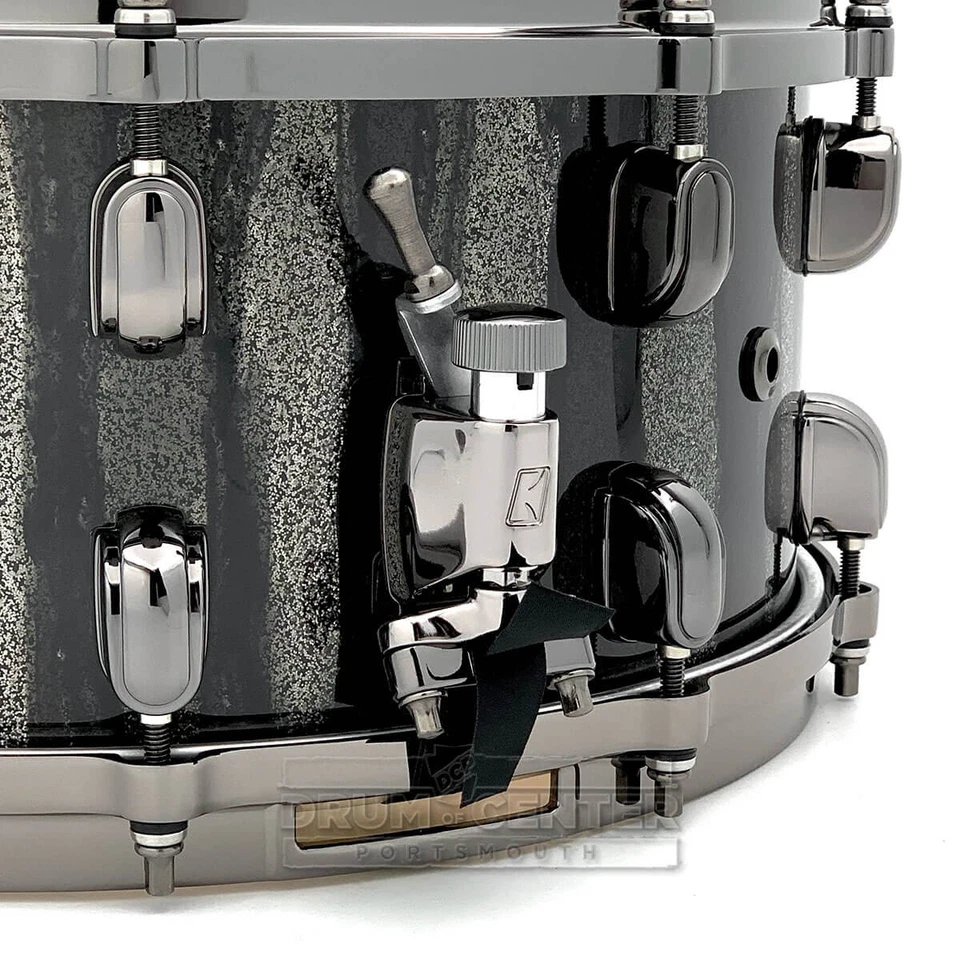 Tama Starclassic Maple Snare Drum 14x6.5 Black Clouds & Silver Linings - Image 2 of 3