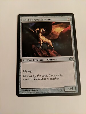 Gold-Forged Sentinel 161 - Magic the Gathering MTG Journey into Nyx Card