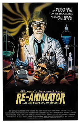72381 RE-ANIMATOR Movie 1985 H.P. Lovecraft Wall 16x12 POSTER Print