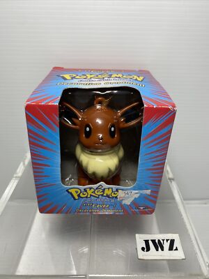 Vintage Pokemon 1999 Trendmasters - Eevee Deko Ornament - Neu - RAR