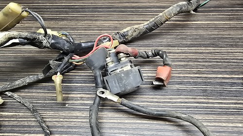 1983 Honda CX650C Custom MAIN ENGINE WIRING HARNESS MOTOR WIRE LOOM - Picture 4 of 6
