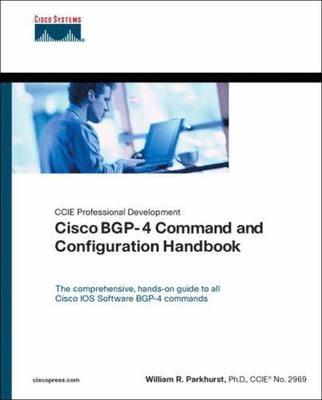 Cisco BGP4 Command and Configuration Handbo- paperback, 9781587055737, Parkhurst