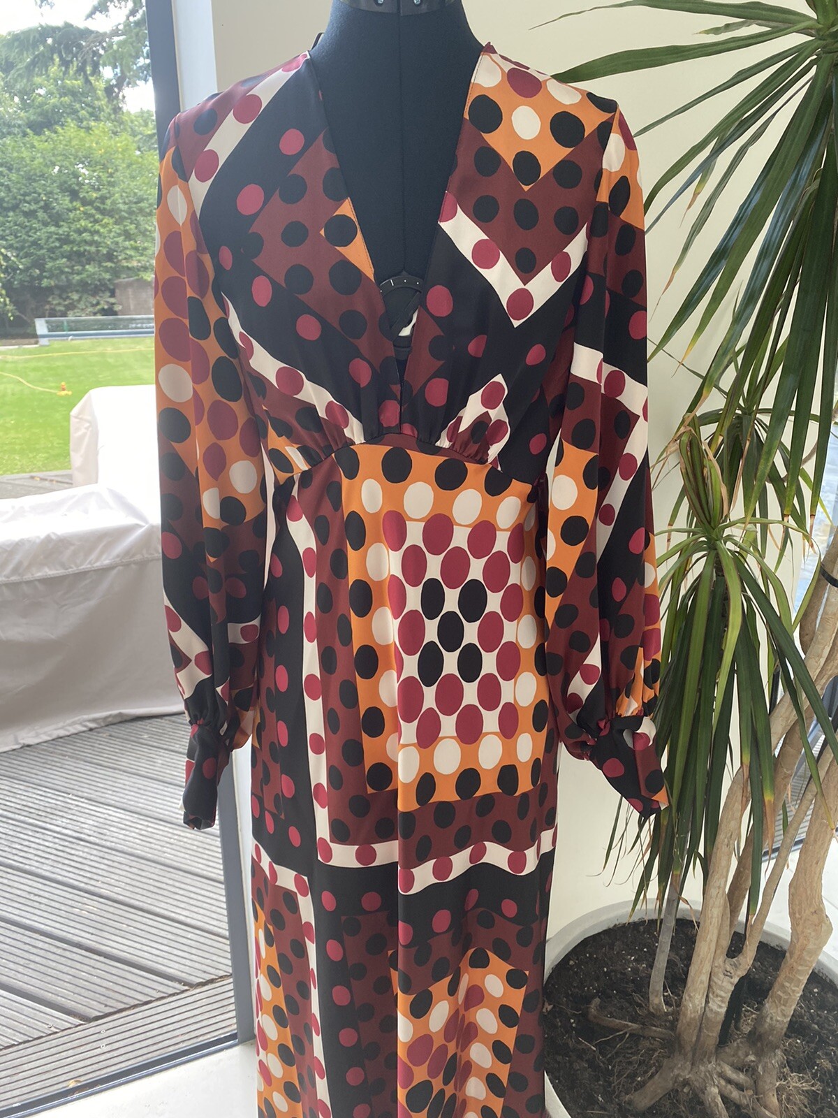 ZARA Sold Out Printed Midi Dress Medium - BNWT, RRP £50, Stunning! image 5