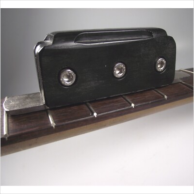 Gitarrenbund Nivellierwerkzeug mit Diamantfeile & schwarzem Griff. Chris Alsop Gitarre