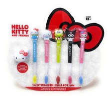 Hello Kitty and Friends Toothbrush Collection  Travel Cover, 5 Count