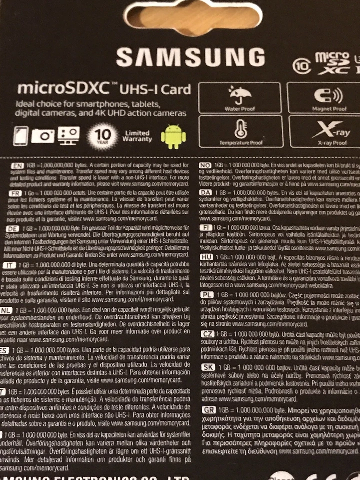 Samsung evo 64gb Micro SD Card - Image 3 of 4