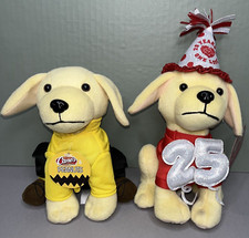 Raising Cane's Limited Edition Plush Puppies- PEANUTS  25th Birthday