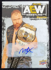 2021 UPPER DECK AEW JON MOXLEY MAGAZINE AUTO SP