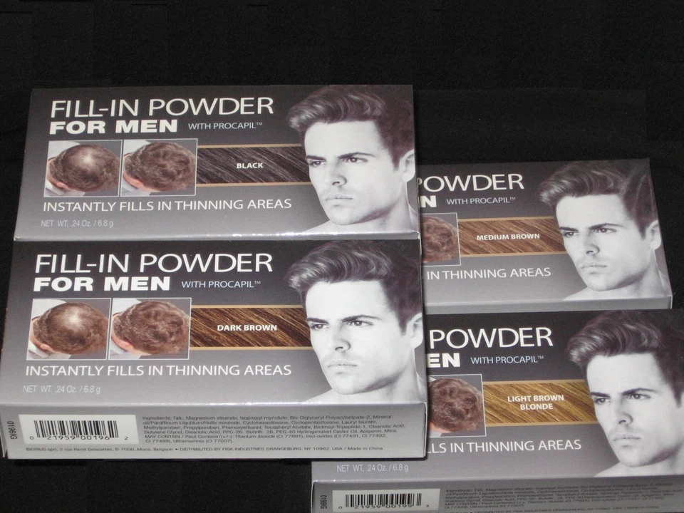 IRENE GARI CUBRE TU COLOR DE PELO POLVO RELLENO GRIS CON PROCAPIL PARA HOMBRE KIT. Foto 2 de 4