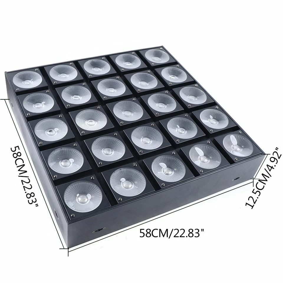 3 in 1 25*30W Beam Wash Strobe Matrix RGB LED Stage Light Effect Bar DJ Party US - Image 2 of 4