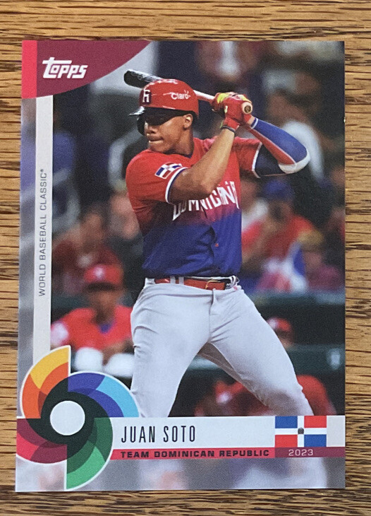 2023 Topps World Baseball Classic Global Stars Juan Soto