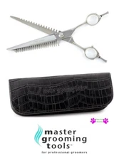 MASTER GROOMING TOOLS 7.5" Japanese COBALT STEEL 5900 3in1 Shear Scissor PET DOG