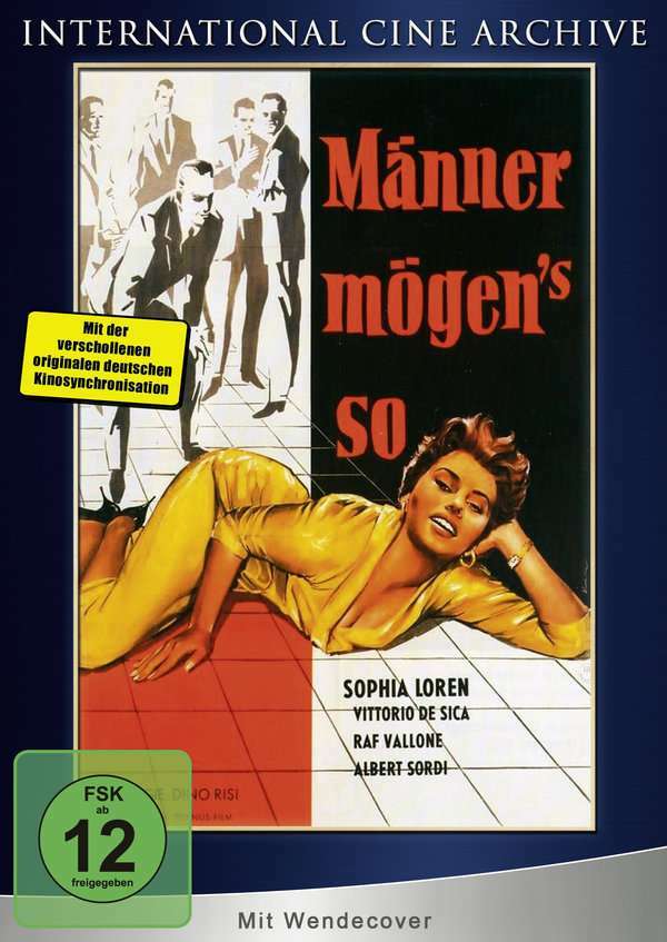 MÄNNER MÖGENS SO Il Segno di Venere 1955 SOPHIA LOREN Vittorio de Sica DVD NEU 