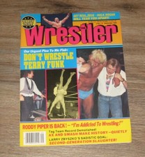 The Wrestler 1989 magazine RIC FLAIR Jerry Lawler RODDY PIPER Larry Zbyszko