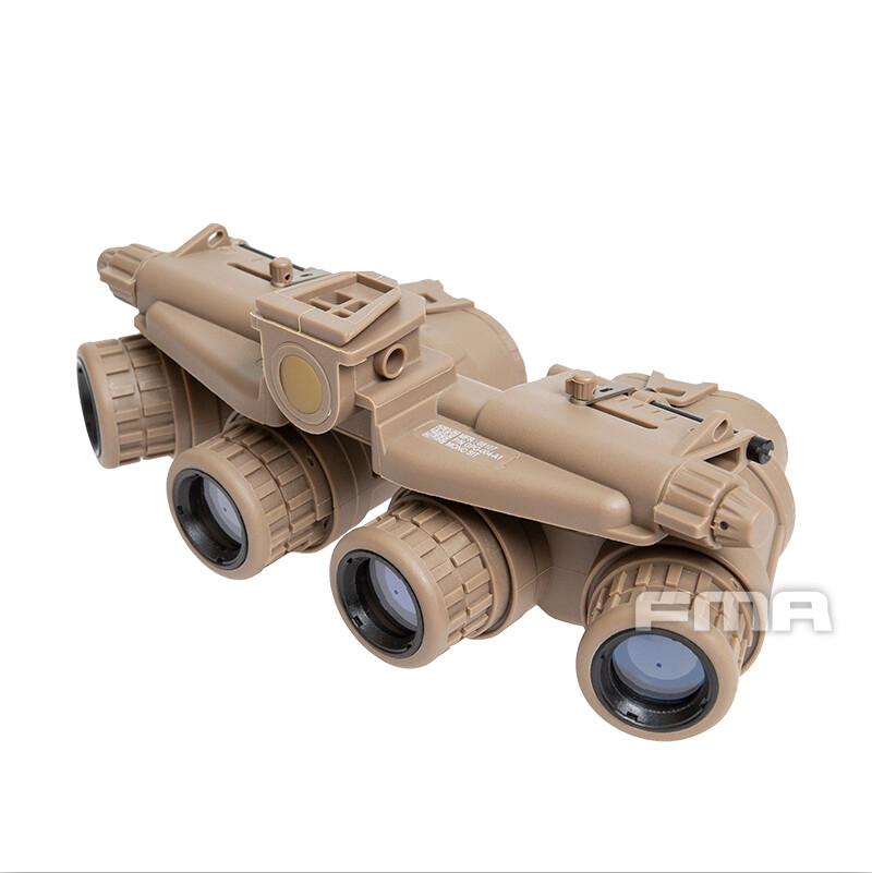 FMA Hunting Tactical GPNVG 18 Night Vision Goggle NVG DUMMY model DE Black