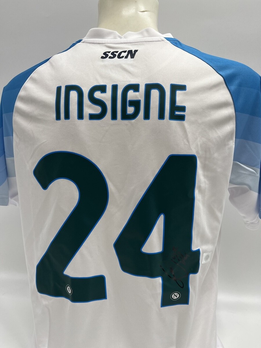 Lorenzo Insigne Napoli Jersey Insigne Jersey Number 2021/22 SSC