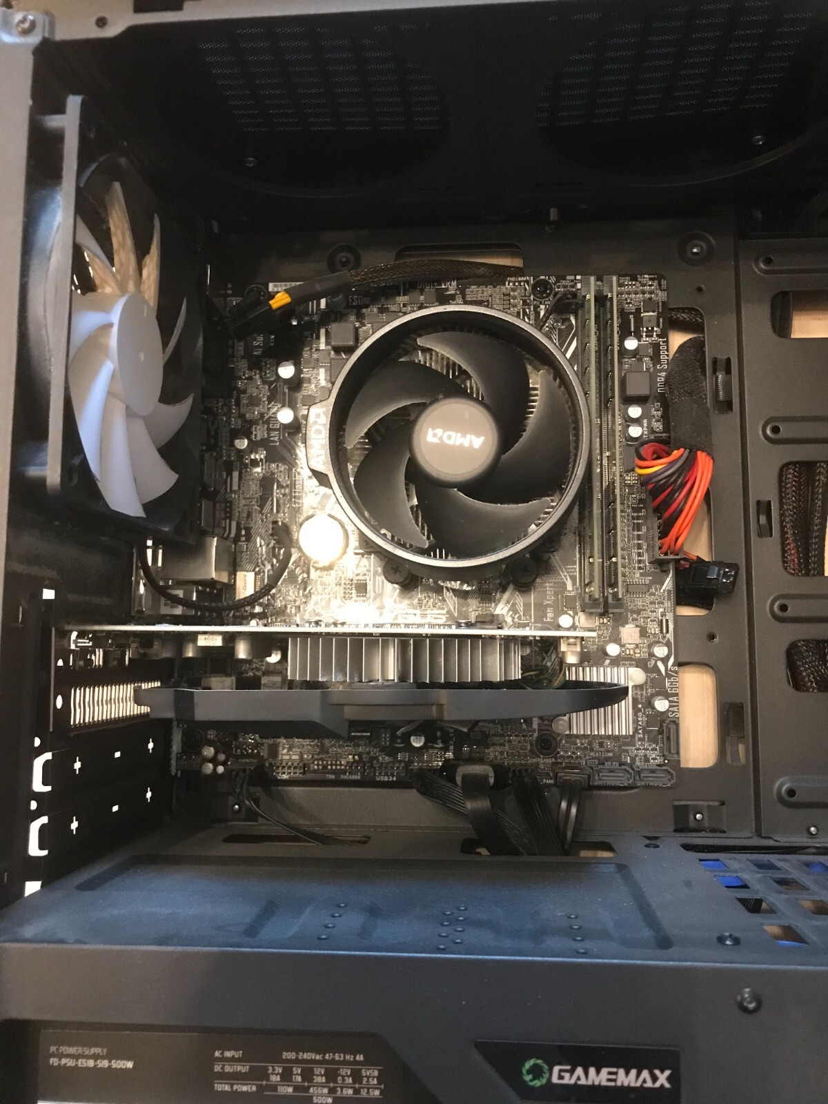 Used Gaming PC Tower in good condition, no internal hard drive