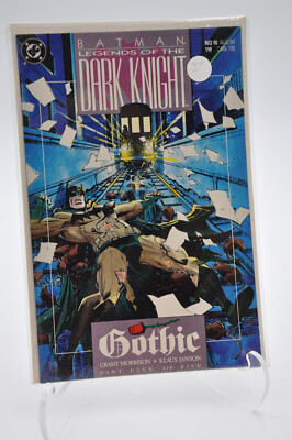 Batman Legends Of The Dark Knight - 10th Issue Gothic #5 of 5 - DC Comics - 1989