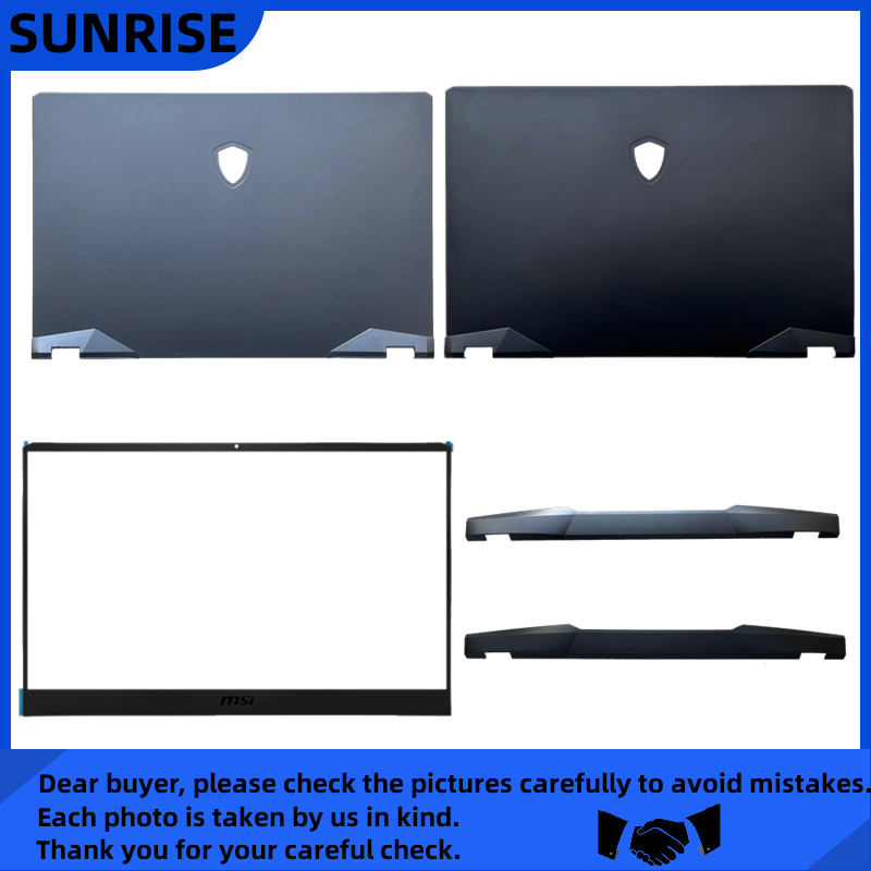 New For MSI GE66 Raider 10SD 10SE 10SF MS-1541 MS-1543 LCD Back Cover US - Foto 10