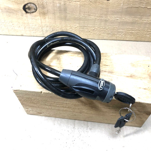 Bell Bicycle Long Bike Lock with Key - Barely Used