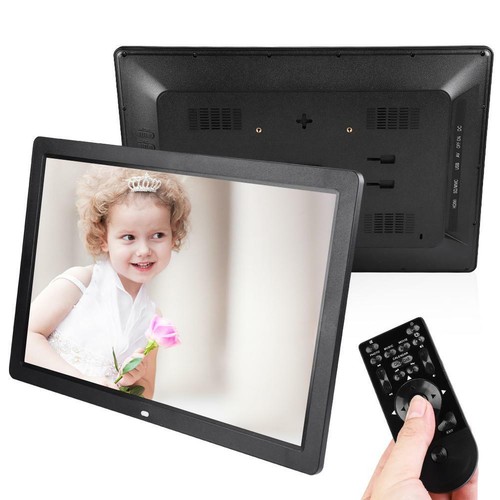 17in 1440*900 16:10 HD Digital Photo Picture Frame MP3 MP4 Movie Player Clock - Picture 8 of 12