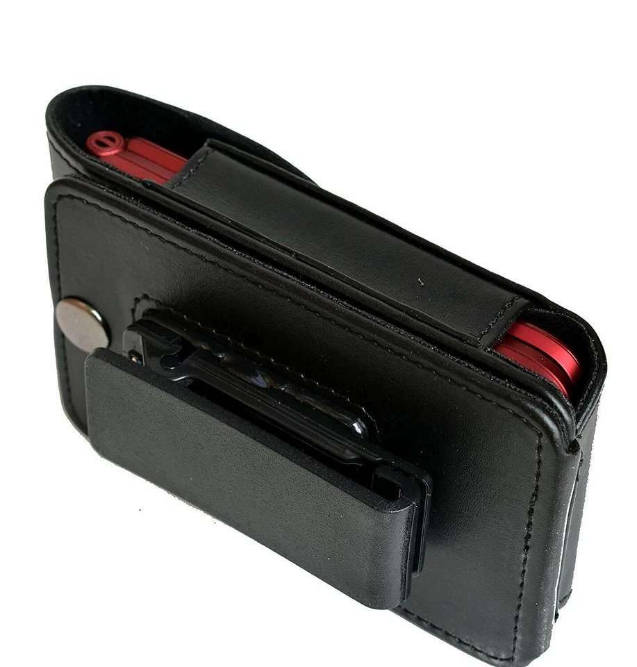 Wallet Credit Card Leather Case for LG Wine, LG Wine III LTE flip phone - Image 4 of 4