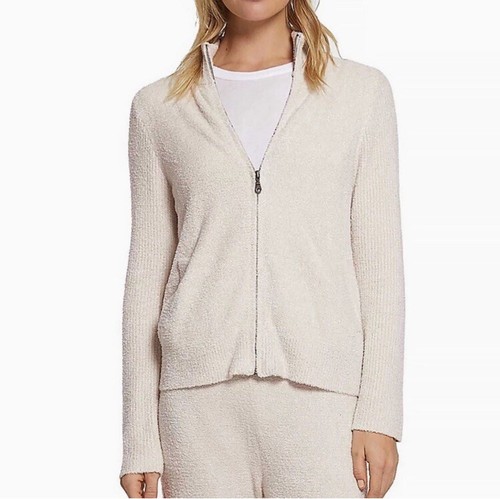 Barefoot Dreams CozyChic Lite Women's Zip-Up Jacket Size XS