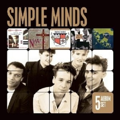 SIMPLE MINDS - 5 ALBUM SET  (SONS AND FASCINATION/NEW GOLD DREAM/+)  5 CD NEU 