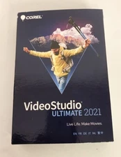 NEW Corel VideoStudio Ultimate 2021 Software Windows 8, 10 EN FR DE SEALED