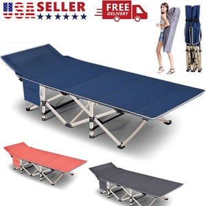 portable folding camping bed