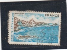 L7172 FRANCE timbre Y&T N° 1903 de 1976 "Biarritz Cote Basque   " oblitéré