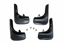 4x Universale Paraspruzzi Parafango Set Compreso Viti Frontale + Posteriore