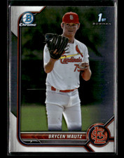 2022 Bowman Draft #BDC-124 Brycen Mautz Chrome