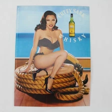 2001 Cutty Sark Whisky Full Page Print Promo Ad Magazine Clipping Sexy Cheesecak