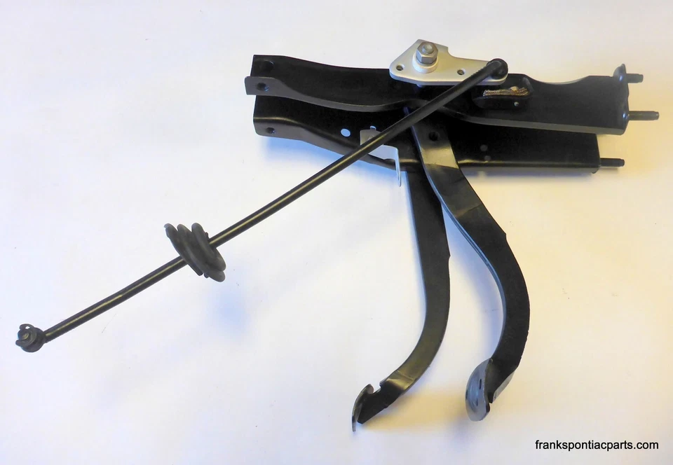 1963 Pontiac LeMans Tempest Manual Brake & Clutch Pedals 4spd 3spd Refurbished - Image 3 of 4