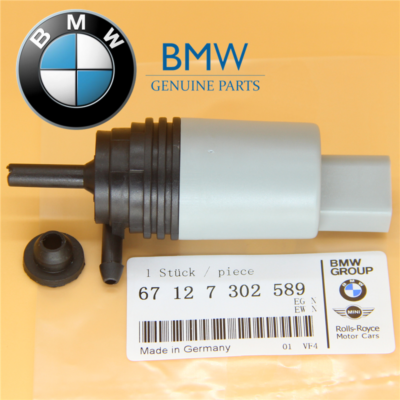 Pompa Lavavetri Per BMW Serie 1/3/5/6/7, X1, M3, M5 E Altri – Ricambio OE 67126934159, 67127302589, Nuova In ABS - 5