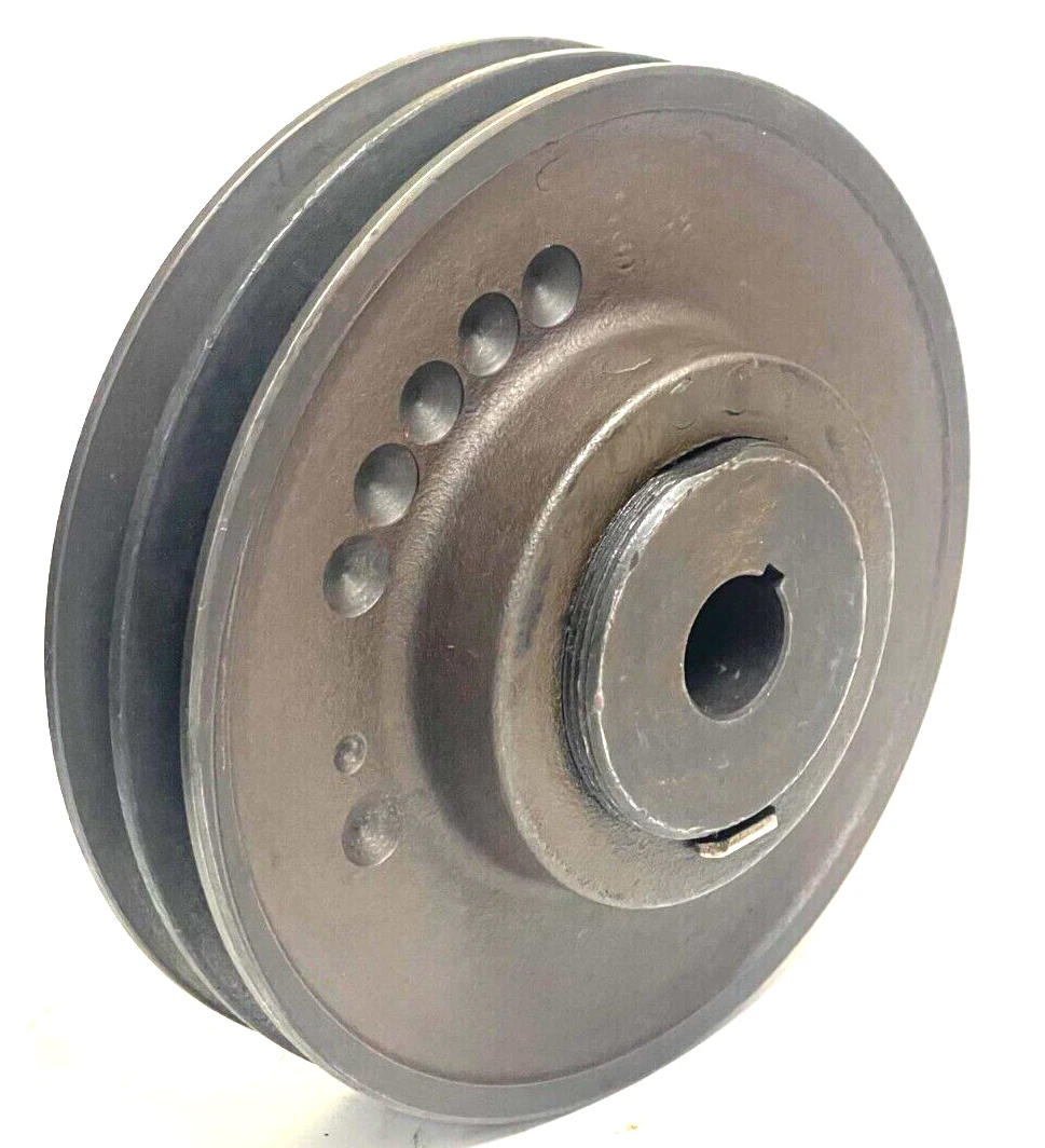 Two groove v belt pulley deals