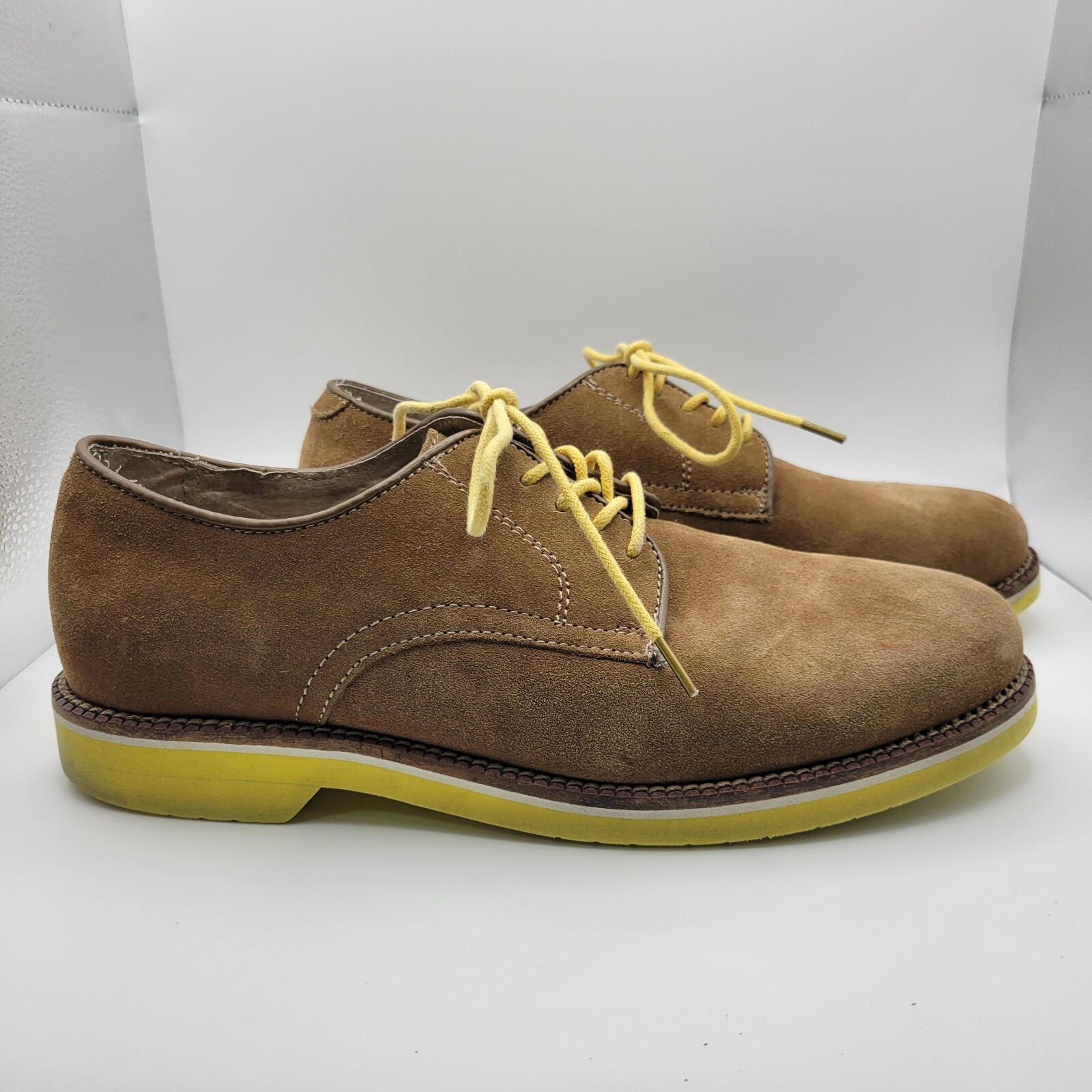 SAOLA G.H. Scarpe da derby da uomo Bass & Co. Buckingham taglia 7 5 pelle scamosciata nabuk