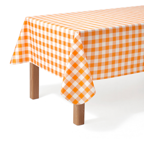 Mantel rectangular Mainstays 60x84" PEVA - Guinga naranja - Imagen 3 de 3