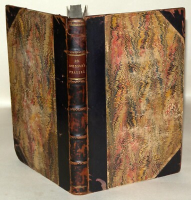 Prayers And Meditations Composed By Samuel Johnson, 1785, HB, T. Cadell 2nd Ed