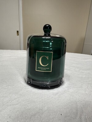 Monogram Letter C Candle Mandarin Grapefruit Scent 3.5'' Modern Expressions