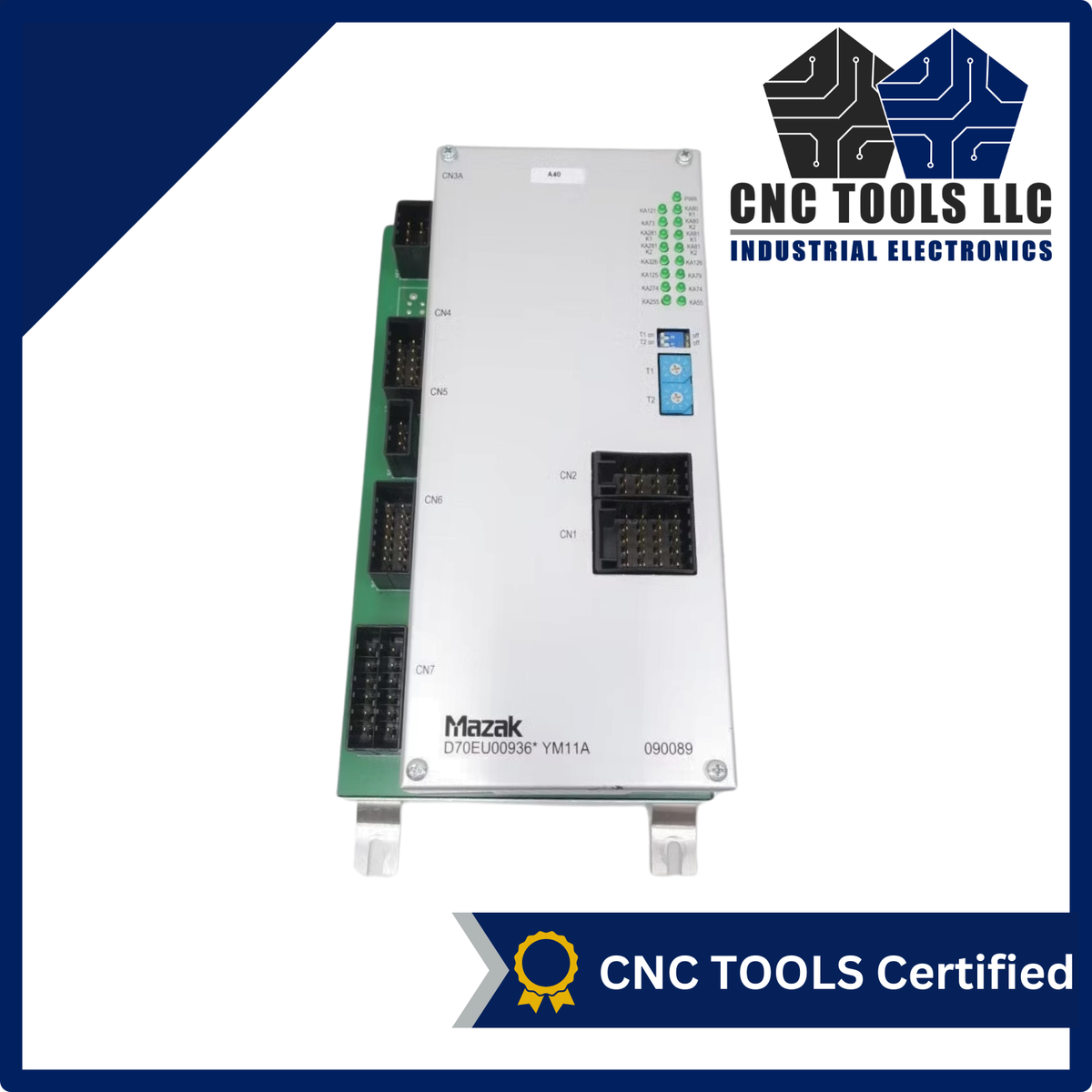NEW** MAZAK D70EU00936 - SRU-YM11A SAFETY RELAY MODULE *$400