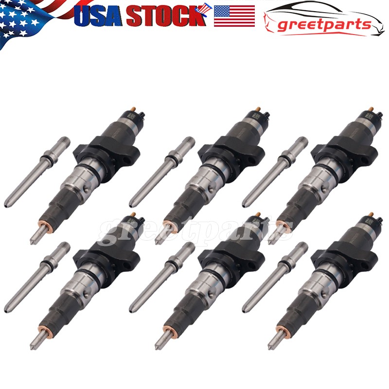 6X Fuel Injector 0445120255 For 2003-2004 Dodge Ram2500 3500 Cummins 5.9L USA thumbnail 2