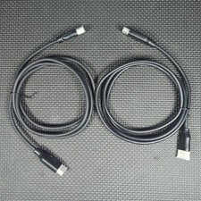 NEW 2 Pack 6ft 1.8M 4K Amazon Basics DisplayPort to HDMI Cable Black USA Ship