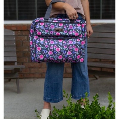 Everything Mary Deluxe Carry Case Floral Craft Sewing Machine Bag EVM12398-3 NWT