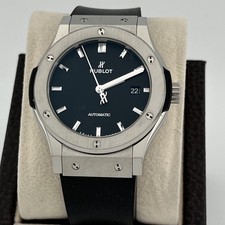 Hublot Classic Fusion Automatic 565.NX.1470.RX 38mm Titanium Black Dial 8