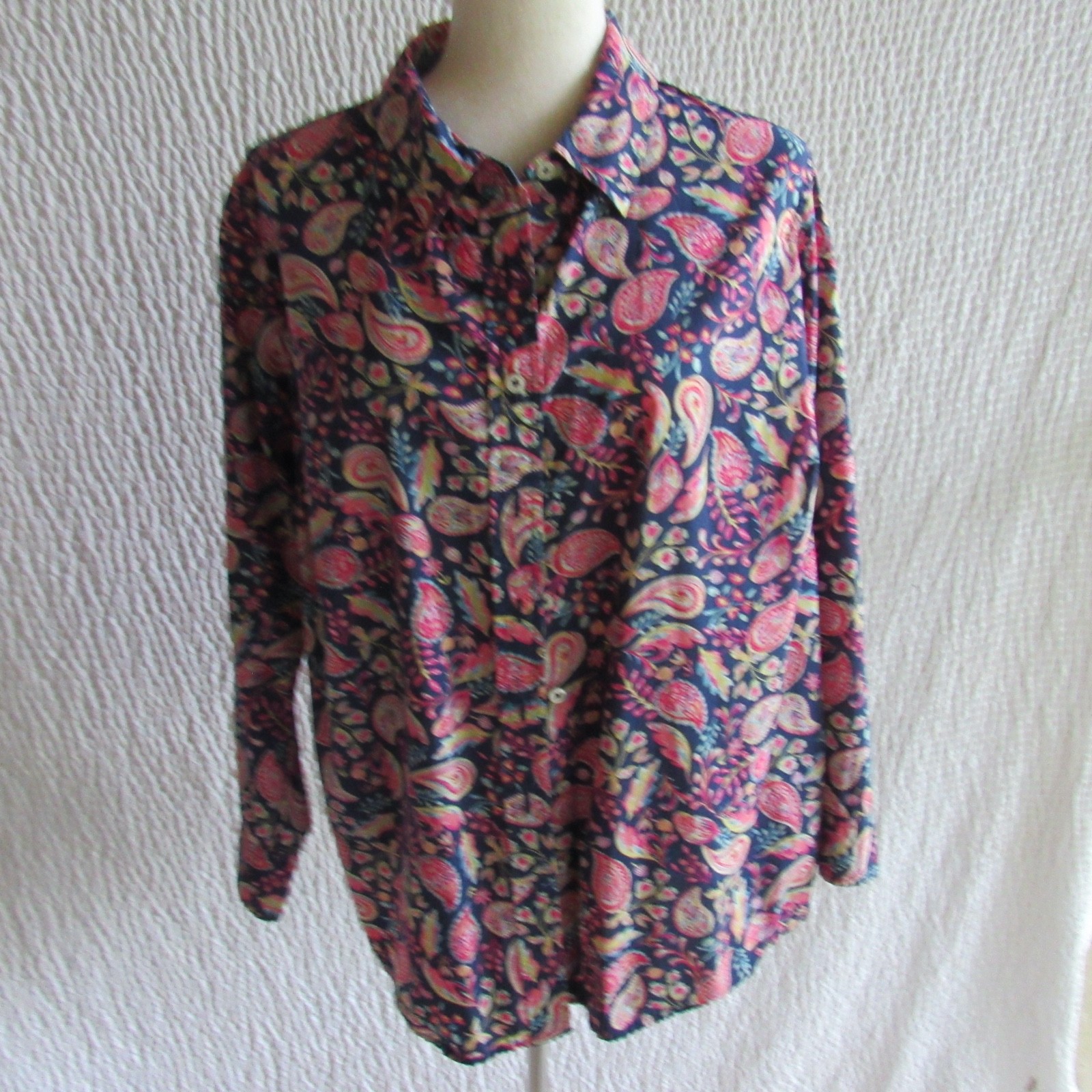 Talbots Plus Petite 2XP Button Shirt Button Front… - image 4