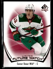 2021-22 SP Authentic Limited Red Future watch Connor Dewar #199