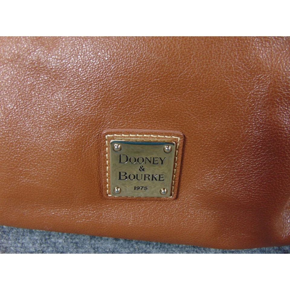 Bolso de Hombro Hobo Dooney & Bourke Cuero Marrón Clásico Cartera Cartera para Mujer Foto 3 de 4