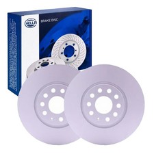 2x HELLA PAGID BREMSSCHEIBEN Ø314mm VORNE passend für SEAT ALHAMBRA TARRACO SKOD